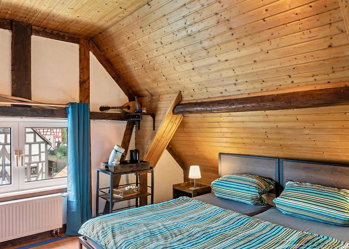 Vogelsberger Bett Köddingen Ferienhaus Feldatal